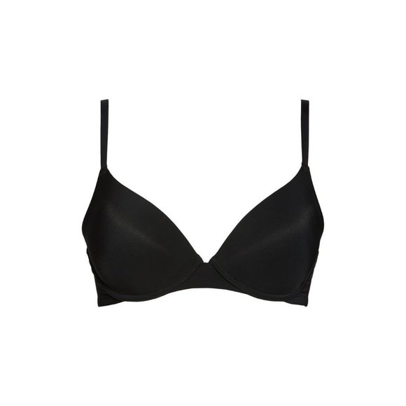 🆕 NATORI Minimal Contour UW Push Up Convertible T-Shirt Bra Black 34DD #727229 - Picture 6 of 12